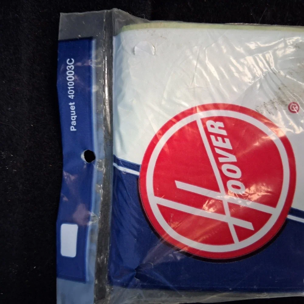 New Genuine HOOVER Type C 4 Vacuum‎ Bags Bottom Fill Convertible Cleaner NOS